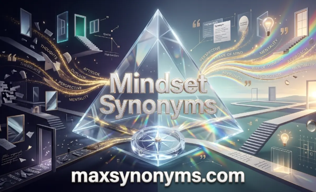 mindset synonyms