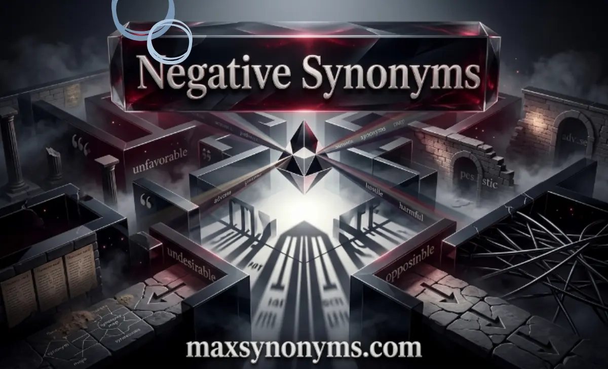 negative synonyms