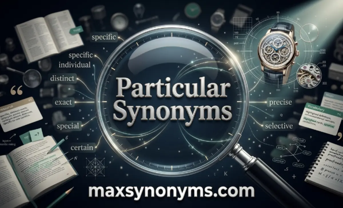 particular synonyms