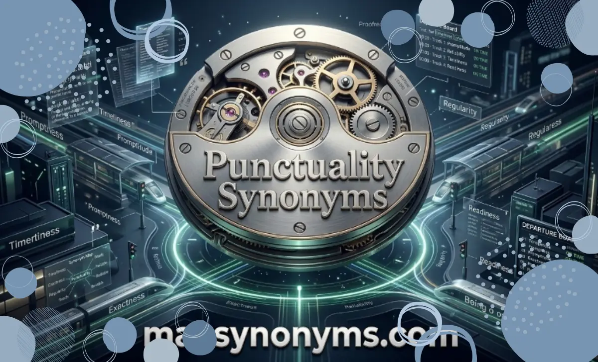 punctuality synonyms