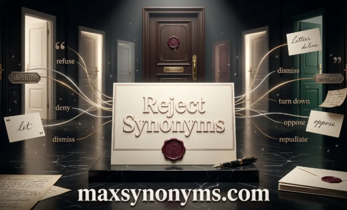 reject synonyms