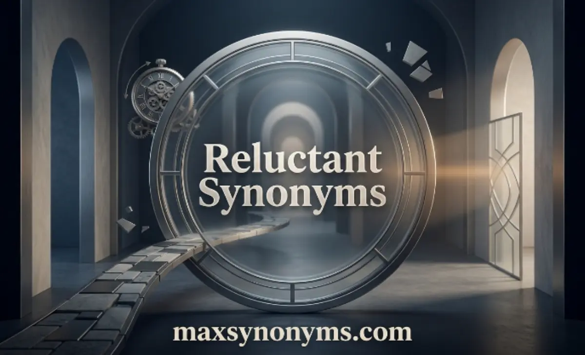 Reluctant Synonyms