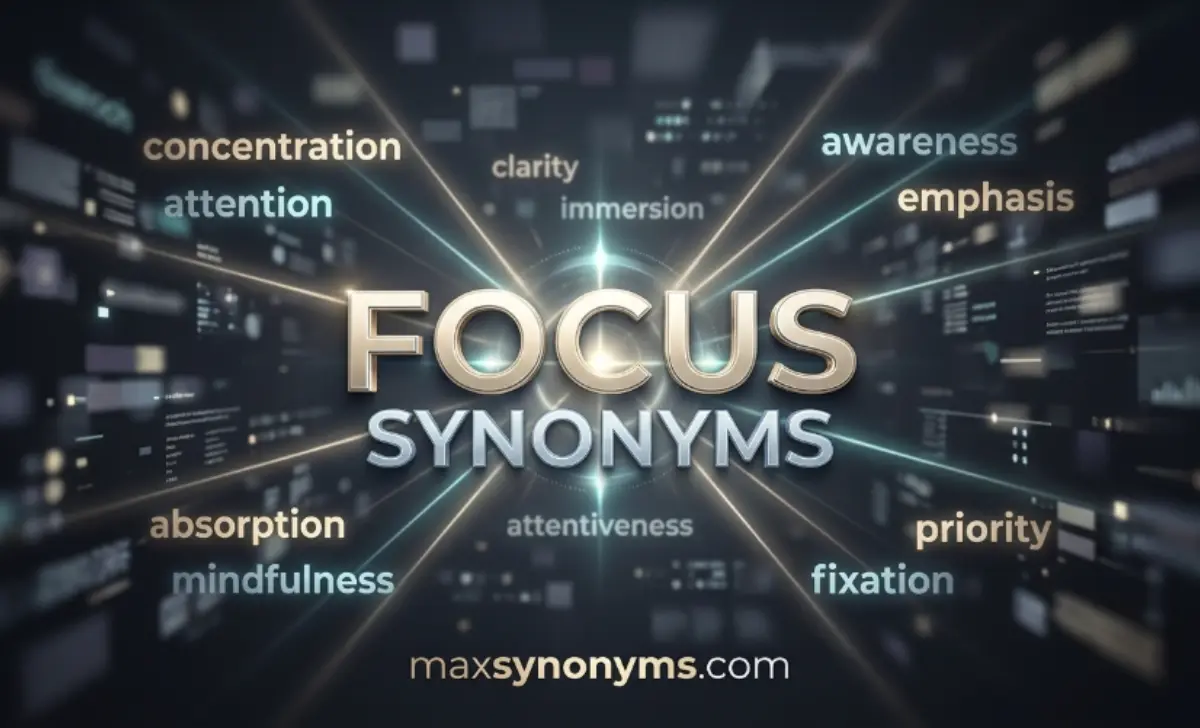 focus synonyms