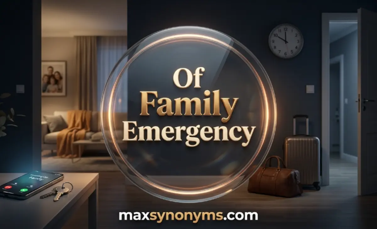 of family emergency