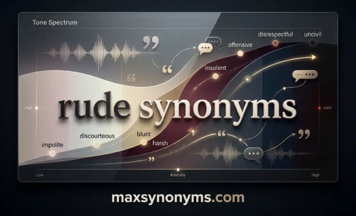 rude synonyms