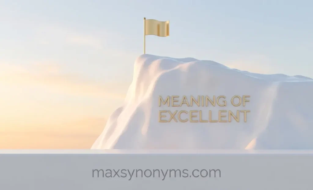 Meaning of Excellent