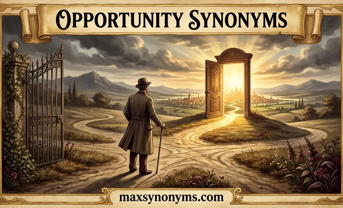opportunity synonyms