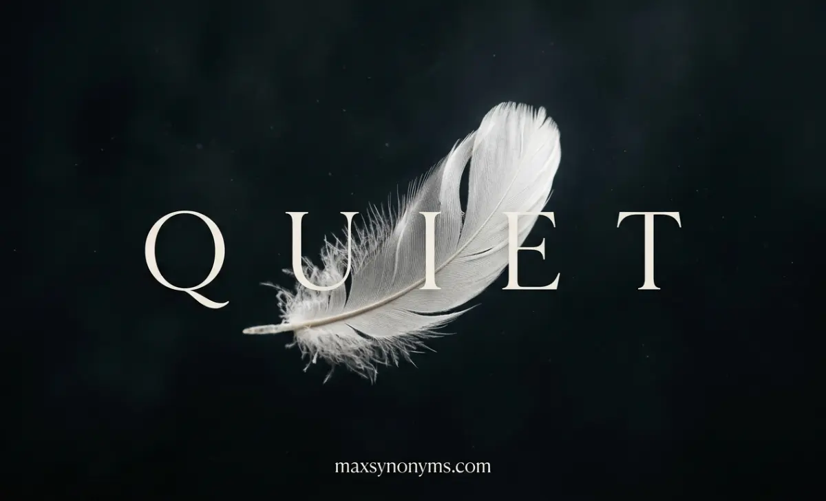quiet synonyms