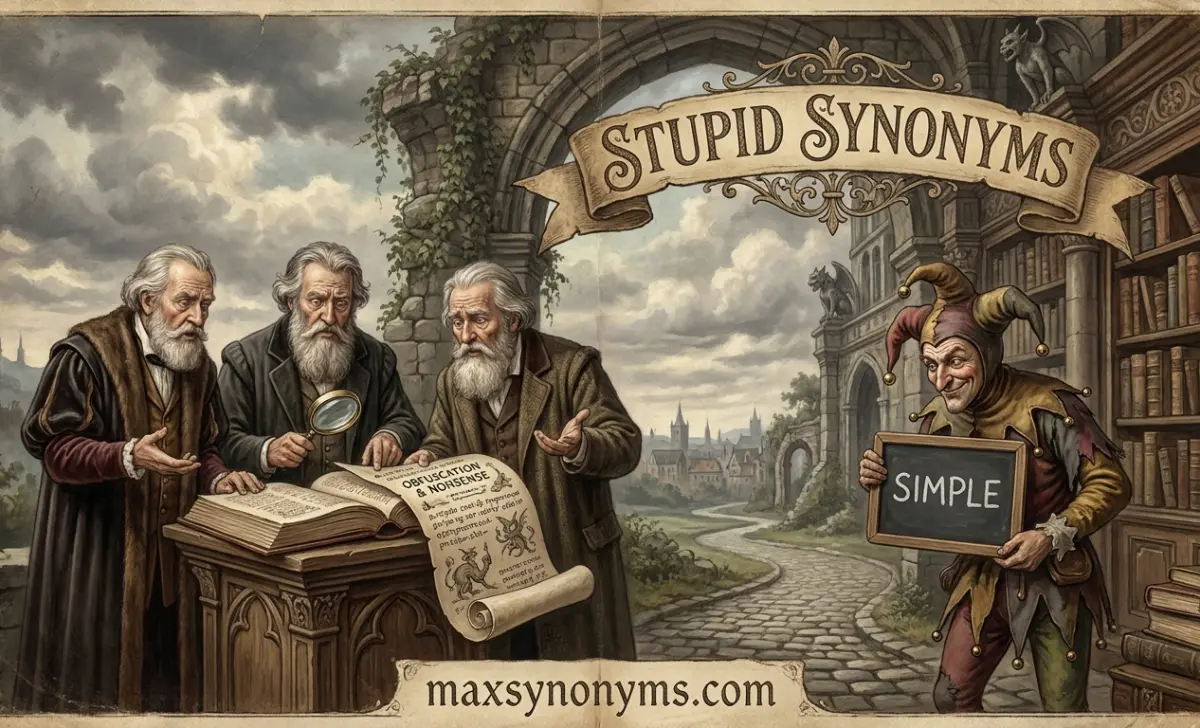 stupid synonyms